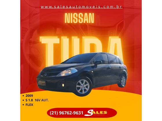 NISSAN TIIDA 1.8 S 16V FLEX 4P AUTOMÁTICO NISSAN TIIDA 1.8 S 16V FLEX 4P AUTOMÁTICO